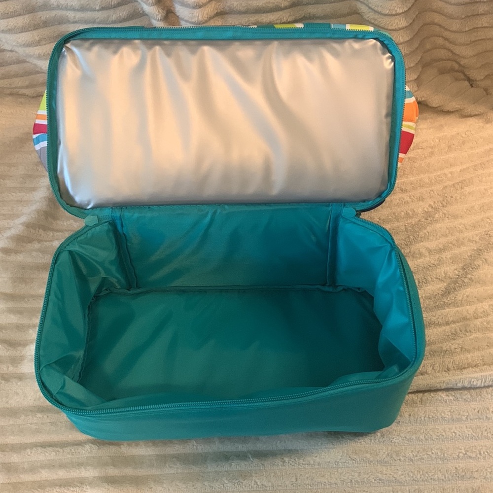 2016 Disney Store Mickey Mouse Zip Cooler Tote Insulated Beach Picnic Lunch Bag - Picture 2 of 5